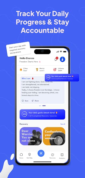 PornBlock — track your daily progress and stay accountable